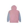 Sudadera con capucha oversize con bloques de color Tallas asiáticas «Pink Aura Multi»