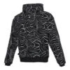 Sudadera con capucha para hombre de Converse, estilo athleisure, casual y deportiva, con estampado Splash Ink y forro polar, estampado completo