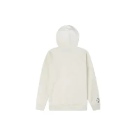 Sudadera con capucha reciclada Peace & Unity Tallas asiáticas «Egret»