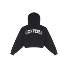 Sudadera con capucha Retro Chuck, tallas asiáticas «Negro»