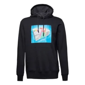 Sudadera con capucha Star Chevron 3D Court, tallas asiáticas, «Negro» Sudadera con capucha Star Chevron 3D Court, tallas asiáticas, «Negro»