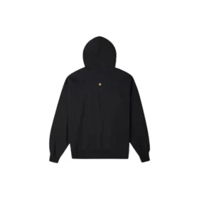 Sudadera con capucha y bolsillo en forma de estrella, tallas asiáticas, «Negro»