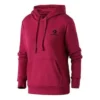 Sudadera con capucha y bordado de estrellas en forma de chevron, tallas asiáticas «Dark Red»