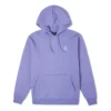 Sudadera con capucha y chevrón de estrellas bordadas Tallas asiáticas «Morado»
