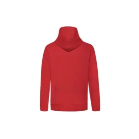 Sudadera con capucha y cordón con estampado de letras en los dedos, color rojo Sudadera con capucha y cordón con estampado de letras en los dedos, color rojo