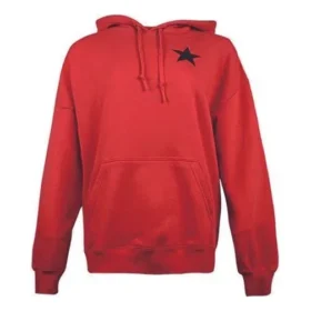 Sudadera con capucha y cordón Logo Knit Roja Sudadera con capucha y cordón Logo Knit Roja