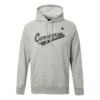 Sudadera con capucha y cordón para hombre Converse con estampado del logotipo Alphabet, gris
