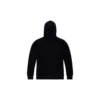 Sudadera con capucha y cremallera completa con diseño de estrellas y chevrones, tallas asiáticas, «Negro»