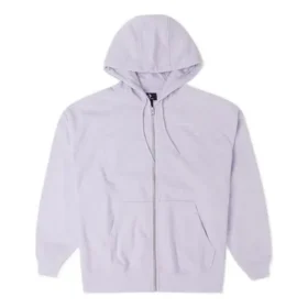 Sudadera con capucha y cremallera completa Duks Os, tallas asiáticas «Morado claro»