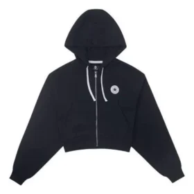 Sudadera con capucha y cremallera completa Retro Chuck, tallas asiáticas «Negro» Sudadera con capucha y cremallera completa Retro Chuck, tallas asiáticas «Negro»