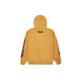 Sudadera con capucha y estampado Cloud Washed lista para la cancha, tallas asiáticas «Trigo» Sudadera con capucha y estampado Cloud Washed lista para la cancha, tallas asiáticas «Trigo»