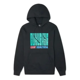 Sudadera con capucha y estampado de Equip Worldwide Tallas asiáticas «Negro» Sudadera con capucha y estampado de Equip Worldwide Tallas asiáticas «Negro»