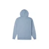 Sudadera con capucha y estampado de gotas de pintura, tallas asiáticas «Vintage Blue»