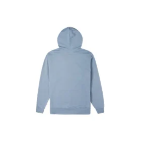 Sudadera con capucha y estampado de gotas de pintura, tallas asiáticas «Vintage Blue»