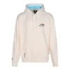 Sudadera con capucha y estampado de nube arcoíris, tallas asiáticas «Egret»