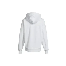 Sudadera con capucha y forro polar para deporte y ocio con el logotipo clásico, color blanco Sudadera con capucha y forro polar para deporte y ocio con el logotipo clásico, color blanco