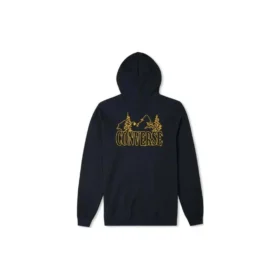 Sudadera con capucha y logotipo de montaña, tallas asiáticas «Negro» Sudadera con capucha y logotipo de montaña, tallas asiáticas «Negro»