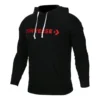 Sudadera con capucha y logotipo grande Tallas asiáticas «Negro»