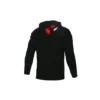 Sudadera con capucha y logotipo grande Tallas asiáticas «Negro»