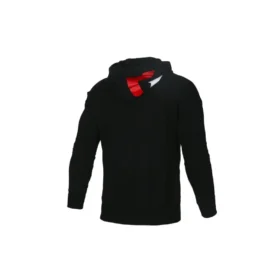 Sudadera con capucha y logotipo grande Tallas asiáticas «Negro»