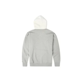 Sudadera con capucha y mangas largas para hombre Converse x Bugs Bunny Crossover, bordada, gris Sudadera con capucha y mangas largas para hombre Converse x Bugs Bunny Crossover, bordada, gris