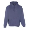 Sudadera con capucha y parche de zapatillas de corte holgado, tallas asiáticas, «Azul»
