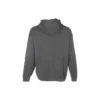 Sudadera con capucha y parche de zapatillas de corte holgado, tallas asiáticas «Negro gris»