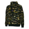 Sudadera con cuello de tolva de forro polar Archive Camo Tallas asiáticas «Camo Green»