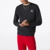 Sudadera con cuello redondo Star Chevron EMB, tallas asiáticas, «Negro»