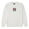 Sudadera con cuello redondo y estampado Counter Climate, tallas asiáticas, «Blanco»