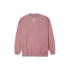Sudadera con cuello redondo y estampado Counter Climate, tallas asiáticas, «Rosa malva»