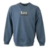 Sudadera con cuello redondo y estampado Spring Up, tallas asiáticas «Azul»