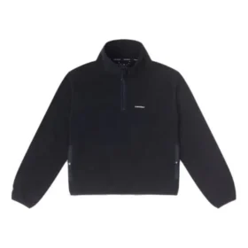 Sudadera con media cremallera de forro polar Counter Climate, tallas asiáticas, «Negro»