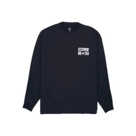 Sudadera Cons One Star Crew, tallas asiáticas «Negro»