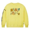 Sudadera Converse x Keith Haring Shapes, tallas asiáticas, «Amarillo»