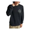 Sudadera de cuello redondo Chuck Taylor All Star Winter Art Graphic, tallas asiáticas, «Black»