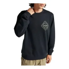 Sudadera de cuello redondo Chuck Taylor All Star Winter Art Graphic, tallas asiáticas, «Black»