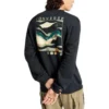 Sudadera de cuello redondo Chuck Taylor All Star Winter Art Graphic, tallas asiáticas, «Black»