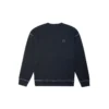 Sudadera de cuello redondo con estampado Renew, tallas asiáticas, «Negro»