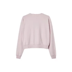Sudadera de cuello redondo con parche Chuck Taylor, tallas asiáticas «Pink»