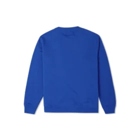 Sudadera de cuello redondo con parche Go-To Chuck Taylor de felpa francesa Tallas asiáticas «Azul»