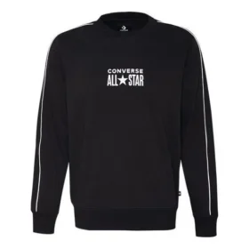 Sudadera de felpa Chuck Taylor All Star Track Crew, tallas asiáticas «Negro»