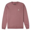 Sudadera de felpa con reverso cepillado y estrella bordada en forma de chevron, tallas asiáticas, «Marrón»