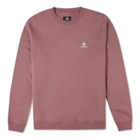 Sudadera de felpa con reverso cepillado y estrella bordada en forma de chevron, tallas asiáticas, «Marrón»