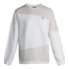 Sudadera informal Tallas asiáticas «Blanco Rosa»