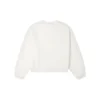 Sudadera Sherpa Crew, tallas asiáticas, «Egret»