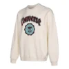 Sudadera University Crew Tallas asiáticas «Blanco»