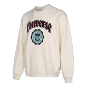 Sudadera University Crew Tallas asiáticas «Blanco»