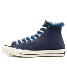 Tri Panel x Chuck 70 Hi «Navy Shearling»