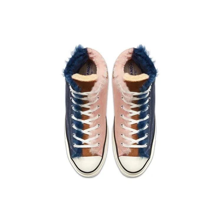 Tri Panel x Chuck 70 Hi «Navy Shearling» Tri Panel x Chuck 70 Hi «Navy Shearling»